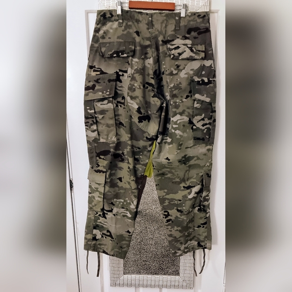 Preowned) OCP Camo Combat Pants Uniform Trouser Unisex Flame Resistant Large Sho - Picture 11 of 12